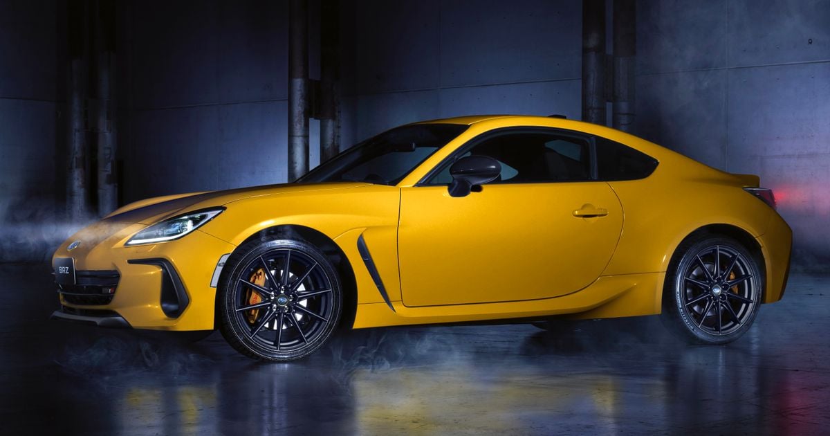 Bright yellow Subaru BRZ special edition will be limited
