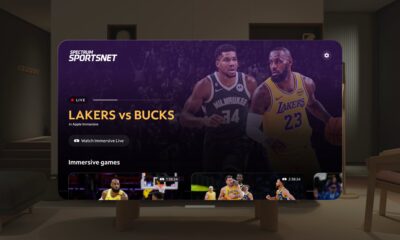 Apple Immersive Video Spectrum SportsNet app