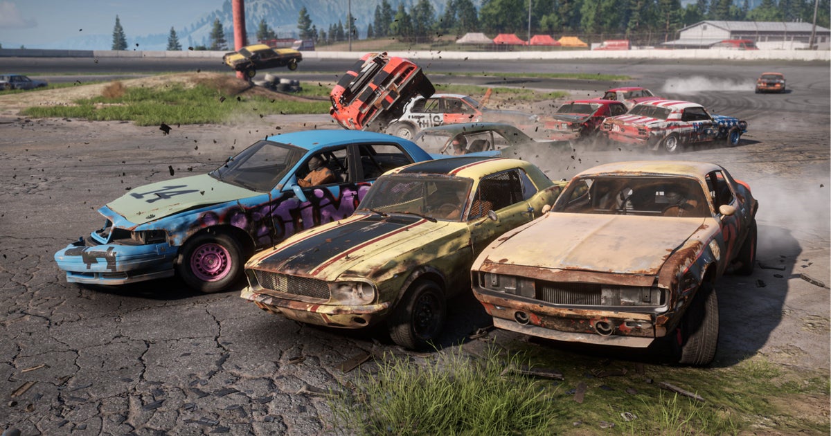 Wreckfest 2's career mode is based around a fender bending moral alignment chart of lawful racers and chaotic crashers