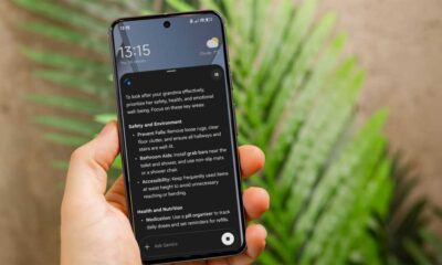 Google Gemin running on an Android phone