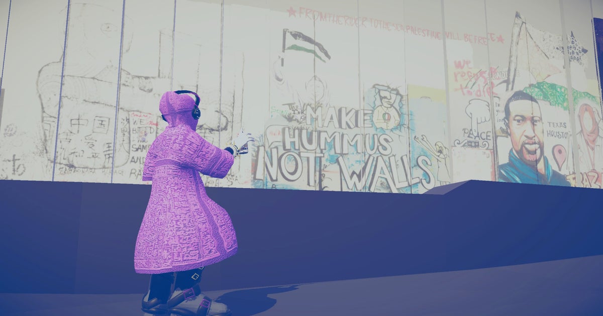 Palestine Skating Game takes Jet Set Radio's rollerblades and spray paint to soldier-filled streets and towering concrete walls