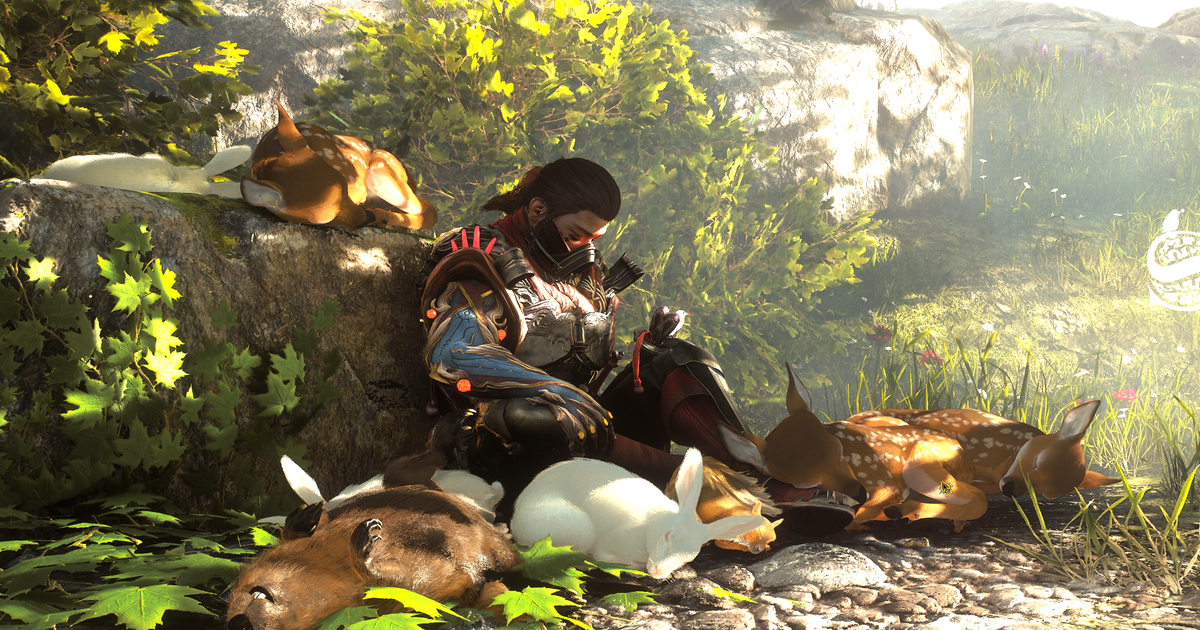 I love fantasy RPG Soulframe’s cosy start screen even though it could be a creepy piece of habit-forming design