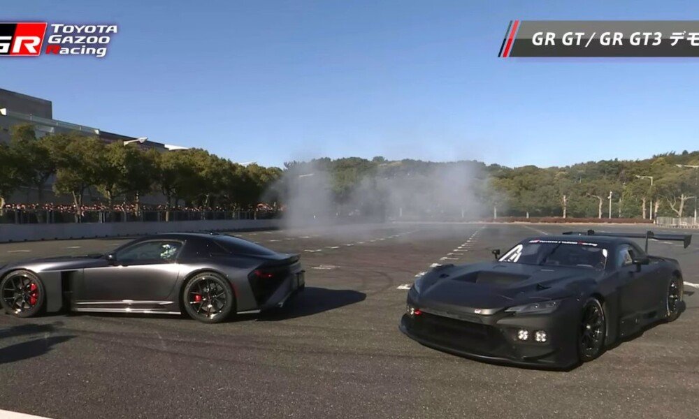 Toyota GR GT makes dynamic debut at 2026 Tokyo Auto Salon