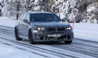 2027 BMW M5 TOURING SPY PHOTOS WINTER 19