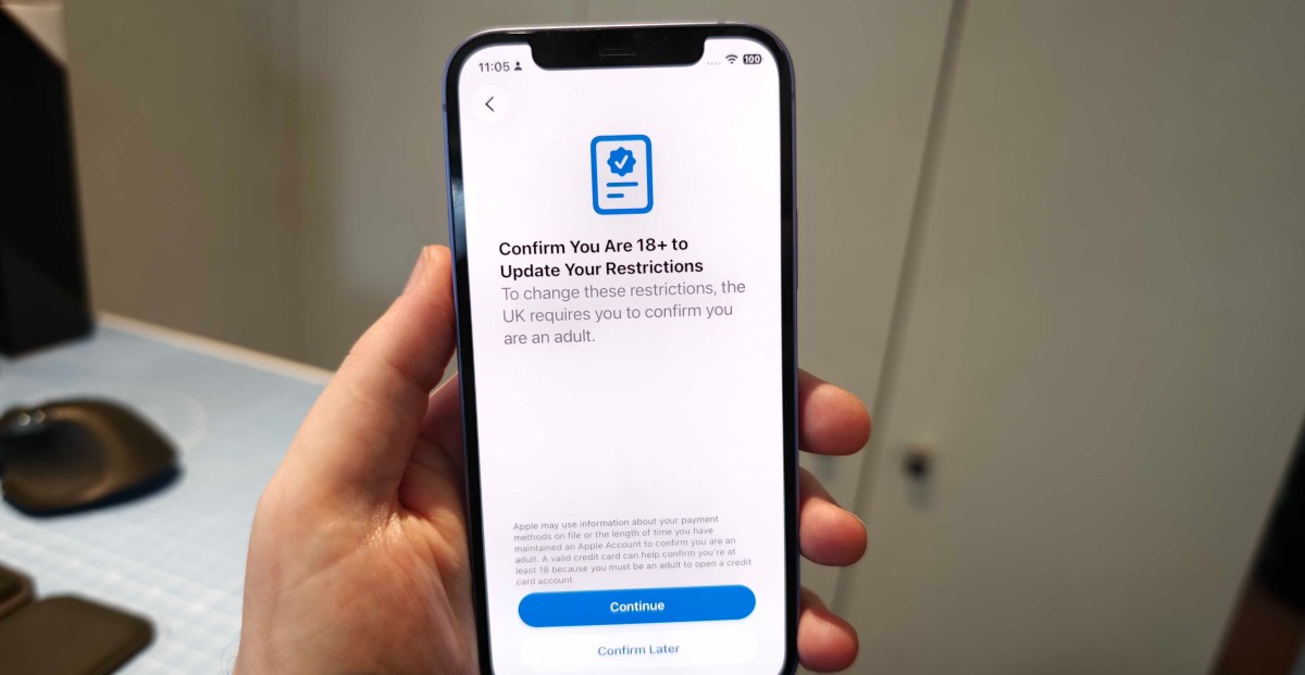 Apple brings age verification to UK users in iOS 26.4 beta