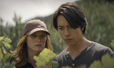 Fleur Geffrier and Tomohisa Yamashita in 'Drops of God'