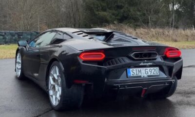 Straight-piped Lamborghini Temerario makes the right pops and bangs