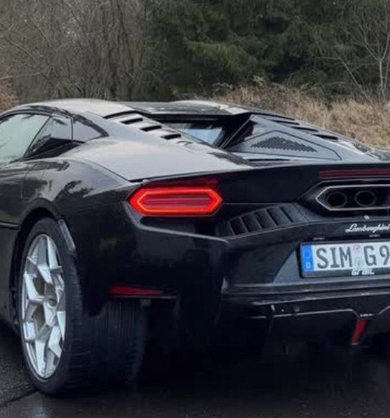 Straight-piped Lamborghini Temerario makes the right pops and bangs