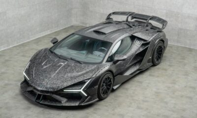 Mansory Carbonado X is a 1120 hp Lambo Revuelto covered in Carbon Fibre