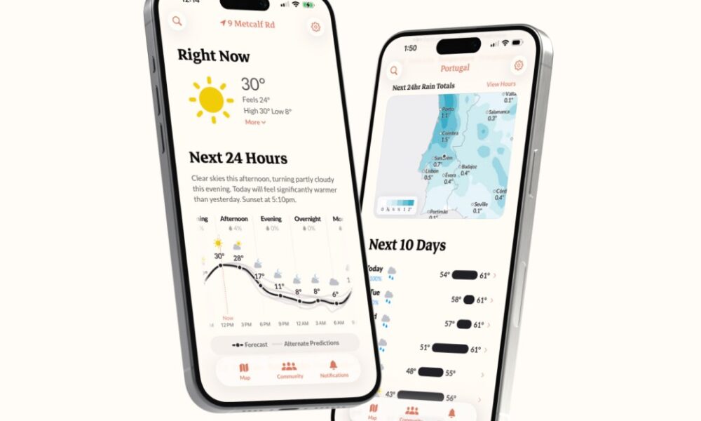 The creators of Dark Sky have a new weather app that shares multiple predictions
