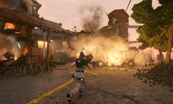 Teardown's multiplayer update rolls out next month, so start packing a voxel lorry with mates and explosives