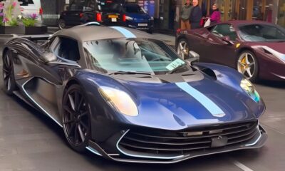 Gordon Ramsay spotted in his brand-new Aston Martin Valhalla