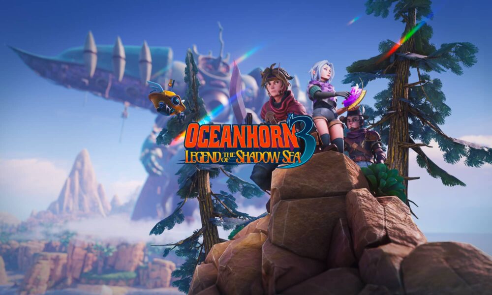Title screen for Apple Arcade Oceanhorn 3