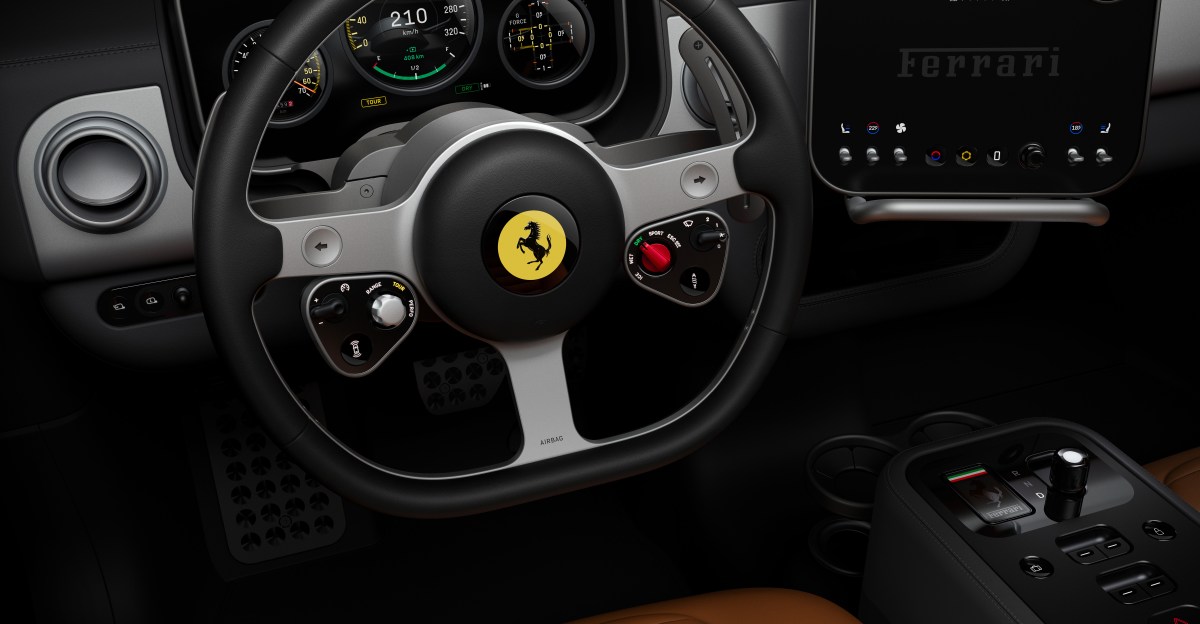 Ferrari’s first EV will have an interior designed by Jony Ive