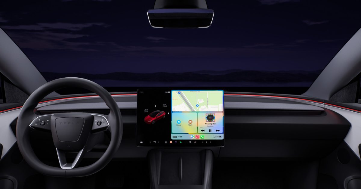 Tesla is still working on CarPlay support, but here’s why it hasn’t launched yet