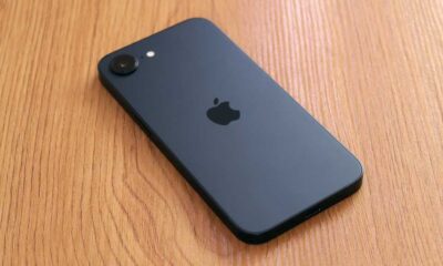 Apple iPhone 16e REVIEW back angled