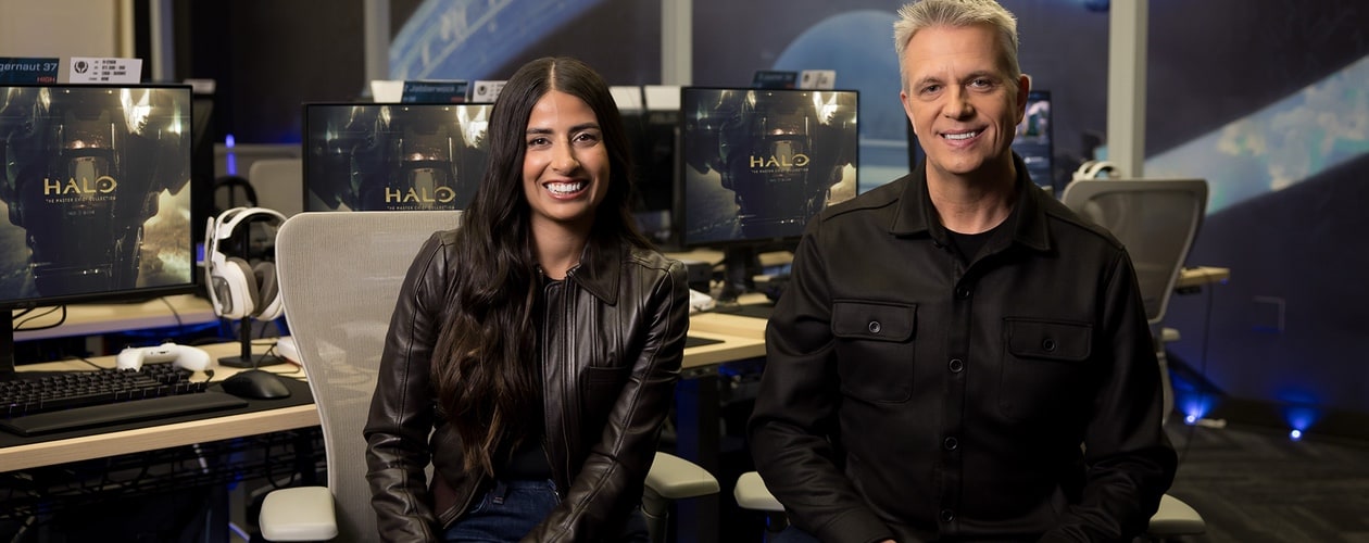 Header - Microsoft Gaming CEO Asha Sharma & Chief Content Officer Matt Booty