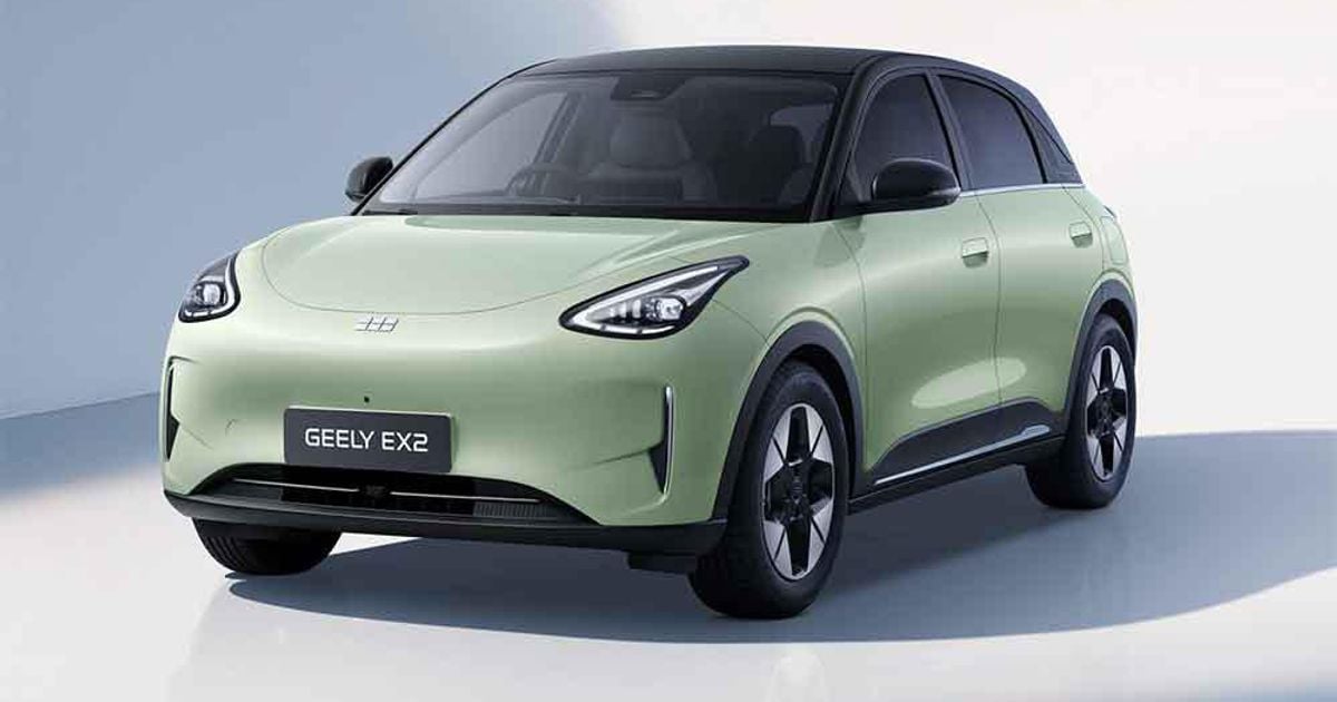 Australia-bound Geely EX2 was China’s best-selling car in 2025