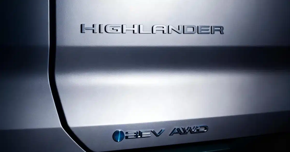 Toyota Reveals Mysterious 3-Row SUV Is an Electric Highlander
