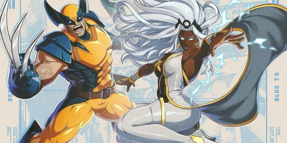 Marvel Tokon X-Men Wolverine and Storm header artwork