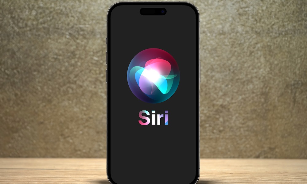 iPhone 14 Pro shows Siri logo, Software from Apple that is used to recognize and process naturally spoken language and thus functions of what is also known as an intelligent personal assistant