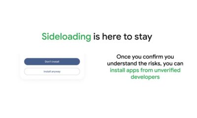 Android will hide some app sideloading behind a new one-time security process
