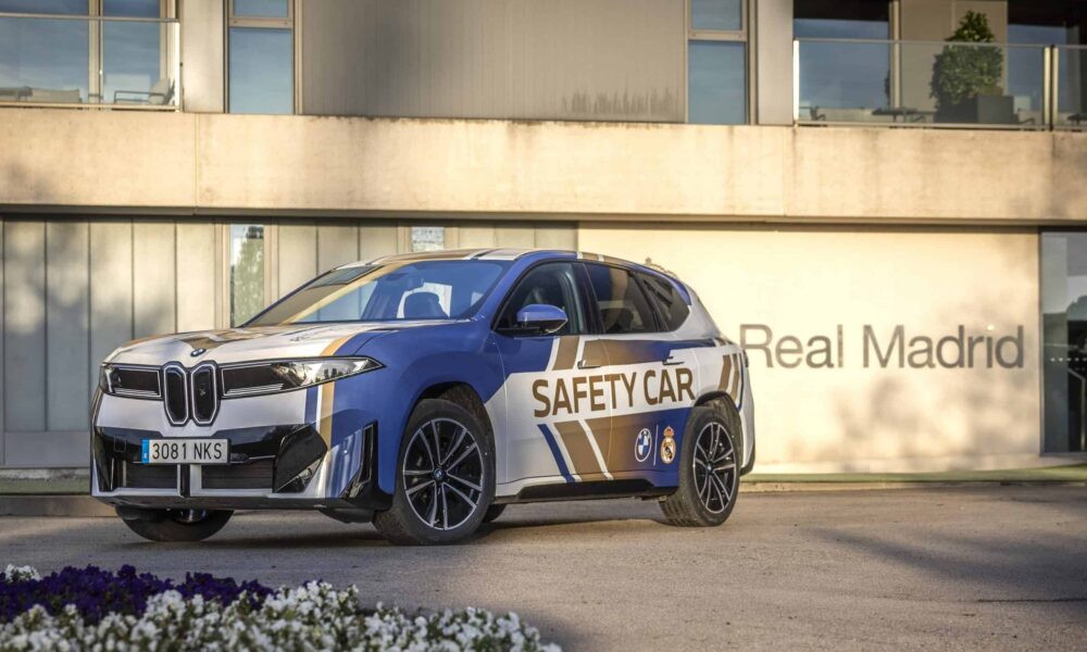 2026 BMW IX3 SAFETY CAR FOR REAL MADRID 4
