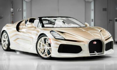 Bugatti’s Final W-16 Masterpiece Gets a Golden Touch