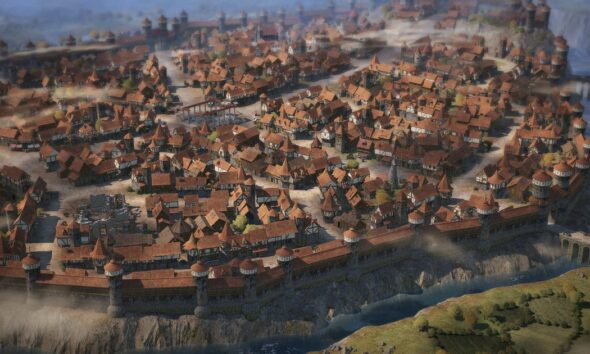 Fantasy tactics RPG Wartales is getting a "dense, reactive" capital city in the next DLC expansion, yours to save or destroy