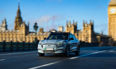 Wayve vehicle in London as the integration of physical AI into vehicles remains a primary objective for automakers looking to accelerate innovation.