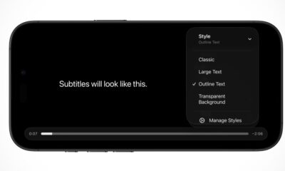 Apple is making it easier to customize how subtitles look on iPhone