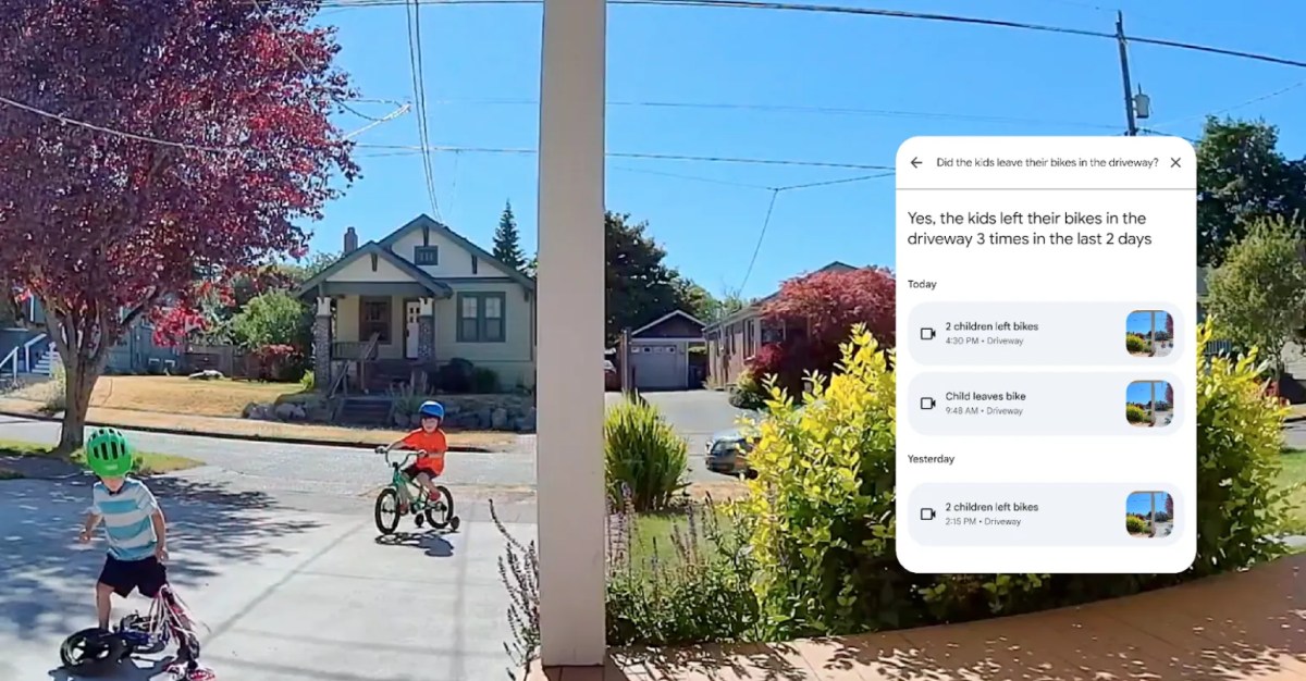 Big Google Home update lets Gemini describe live camera feeds
