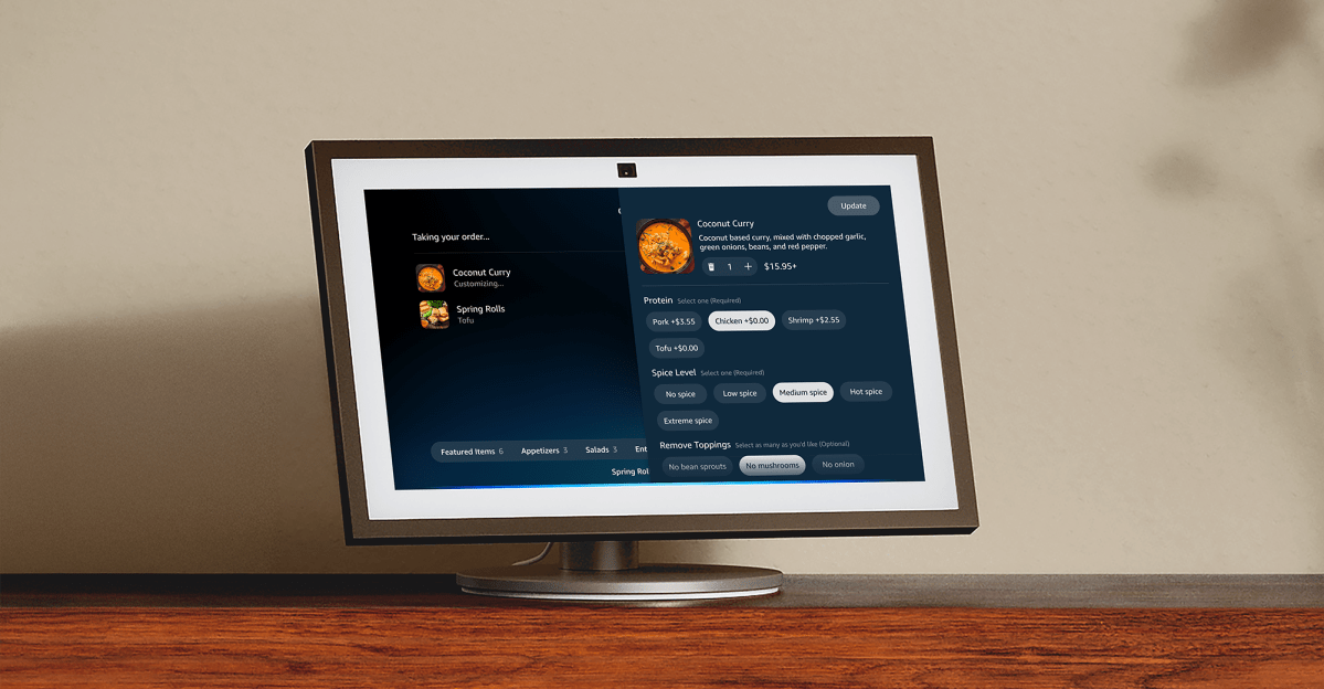 You can order Grubhub and Uber Eats ‘conversationally’ with Alexa Plus