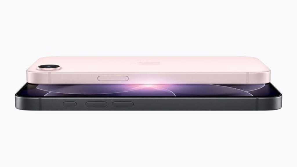 iPhone 17e side view