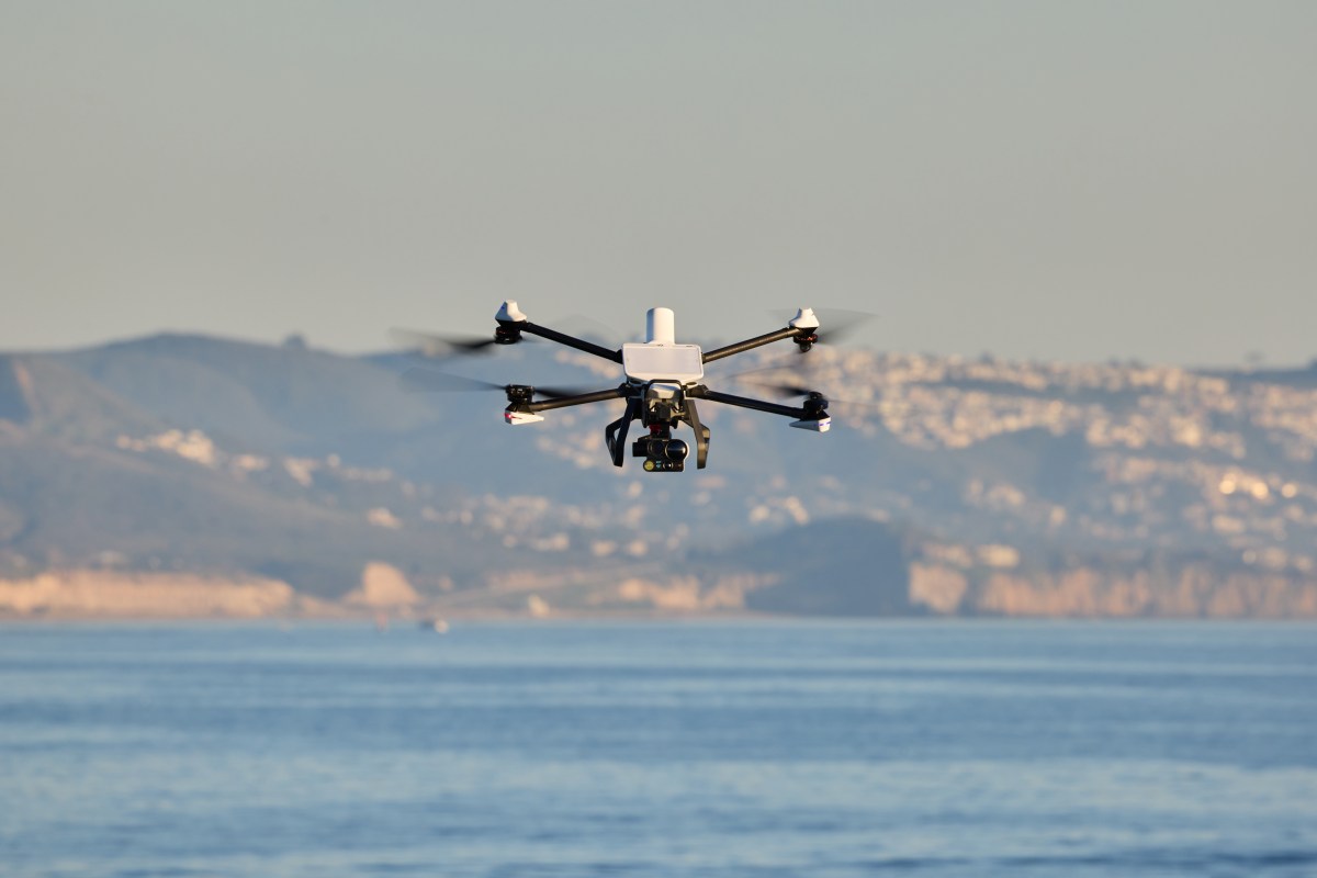 A former Thiel fellow's startup just launched a drone it says can replace police helicopters