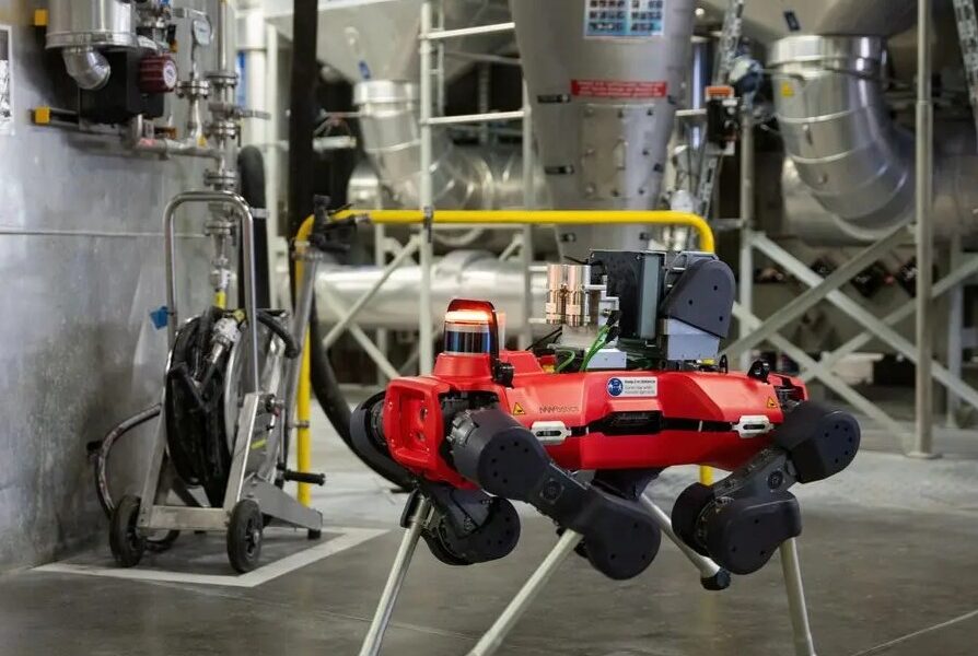 ANYmal robot as ANYbotics’ four-legged autonomous robots will be connected straight into SAP’s backend enterprise resource planning software for physical AI in industrial IoT environments.