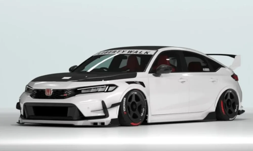 Liberty Walk Did the Unthinkable to the Honda Civic Type R