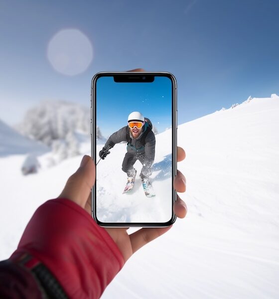 Skiing iPhone Find My Avalanche