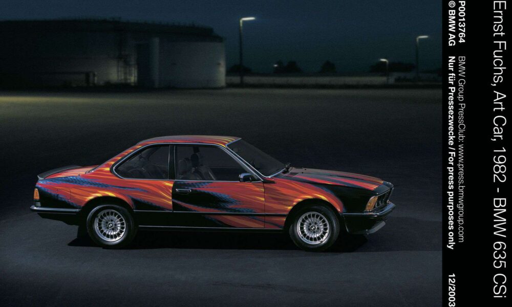 BMW 6 Series art car by Ernst Fuchs