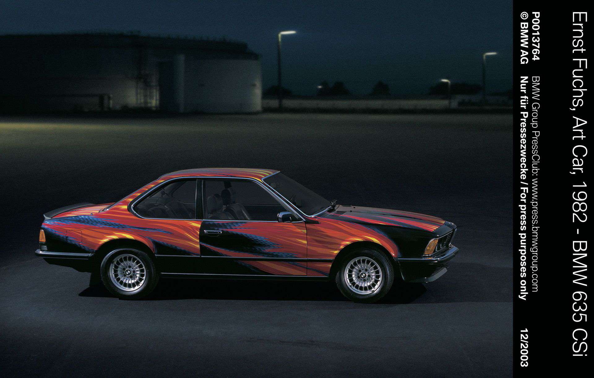 BMW 6 Series art car by Ernst Fuchs