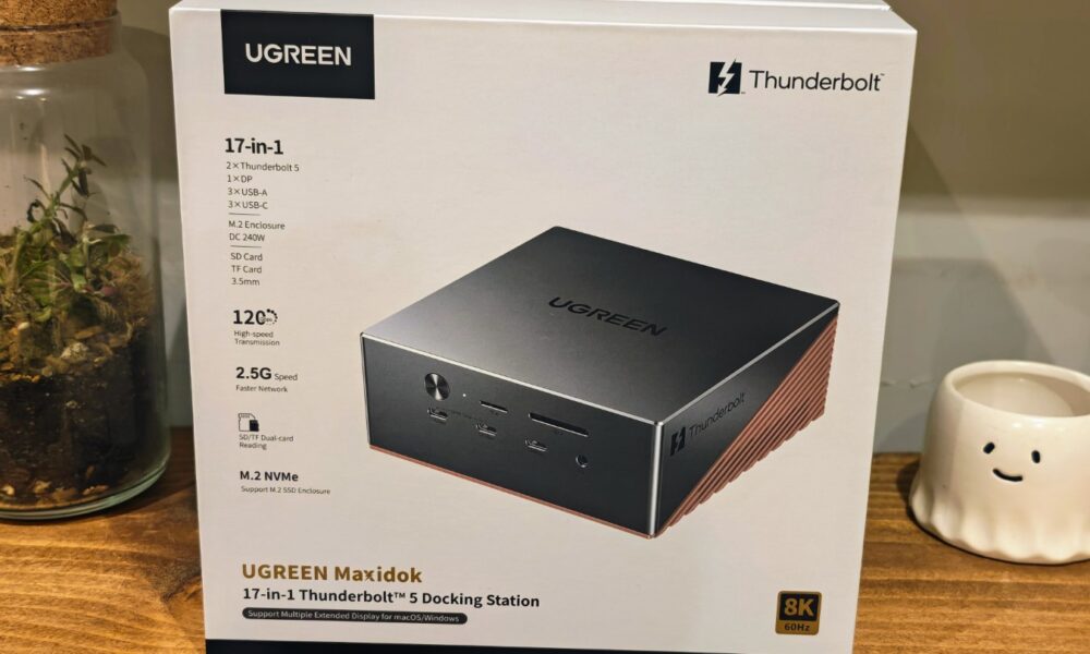 Ugreen Maxidok 17-in-1 Thunderbolt 5 Docking Station Review