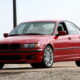 E46 BMW 3 Series ZHP model in red