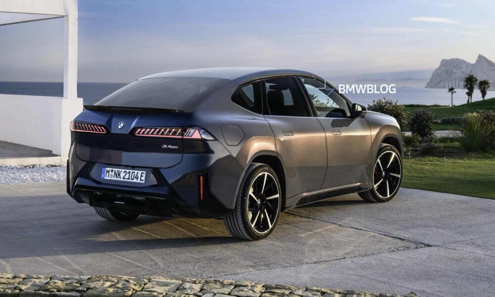 2027 BMW IX4 RENDERING REAR END 00