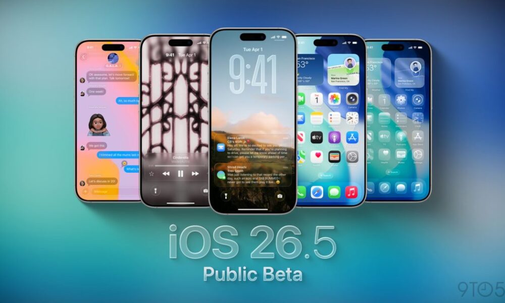 Apple releases iOS 26.5 public beta 2