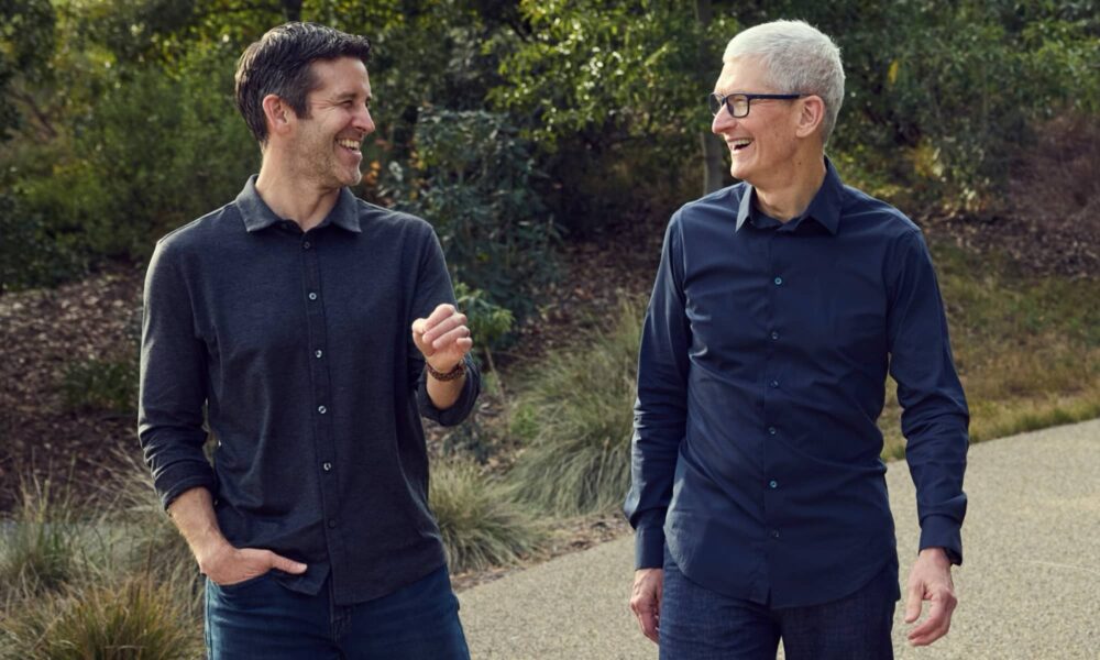 Apple John Ternus and Tim Cook