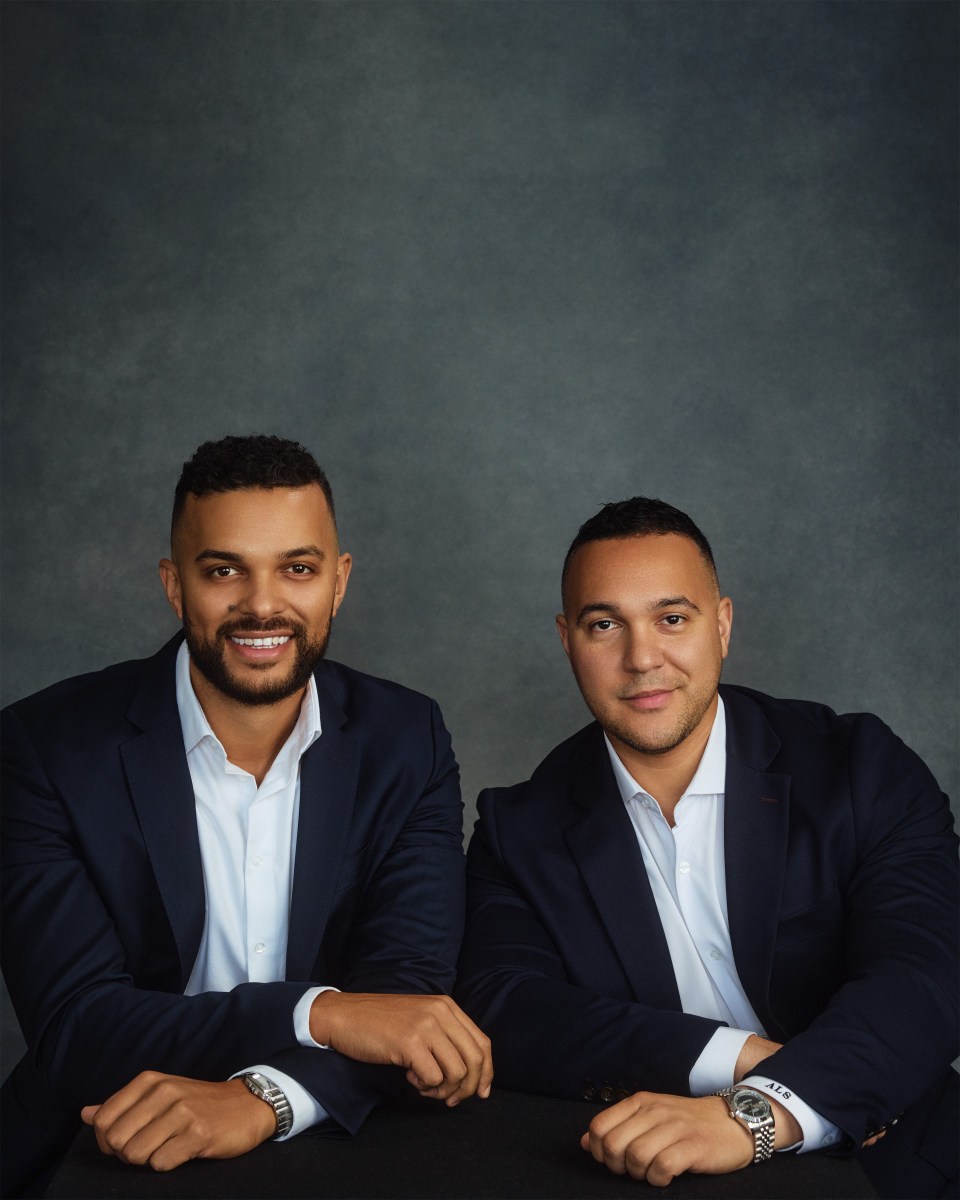 Collide Capital founders Brian Hollins and Aaron Samuels