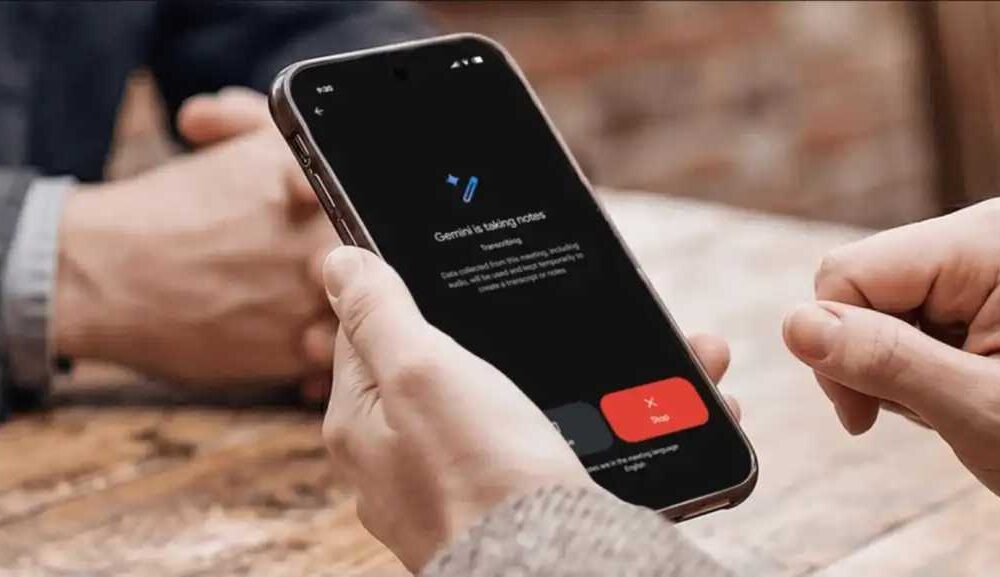 Gemini is taking notes