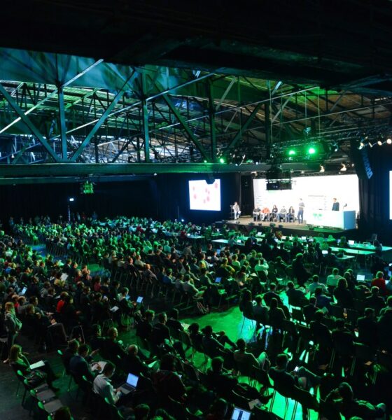 General atmosphere at TechCrunch Disrupt Berlin 2017 at Arena Berlin.