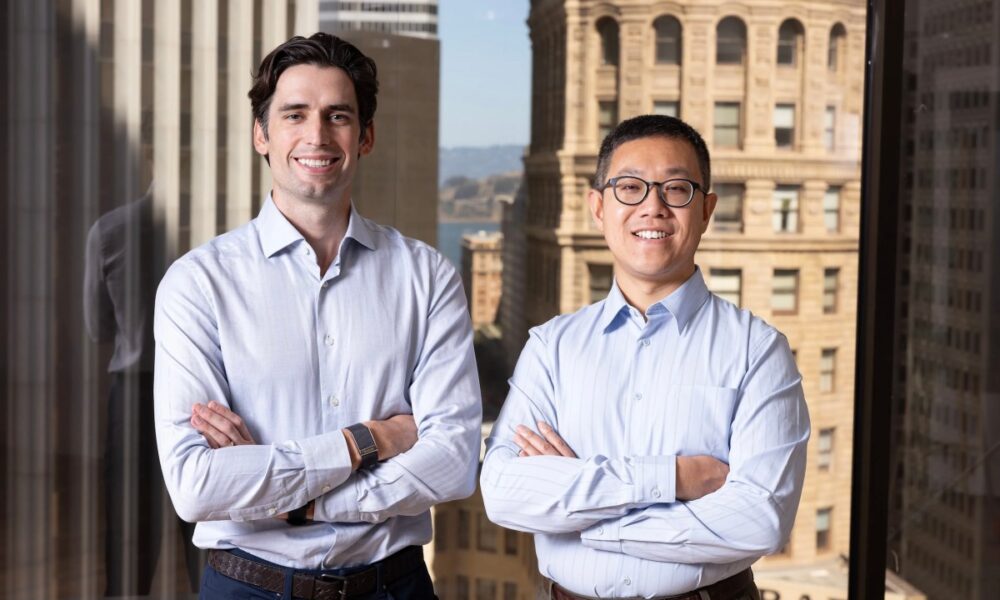 Loop founders Matt McKinney and Shaosu Liu