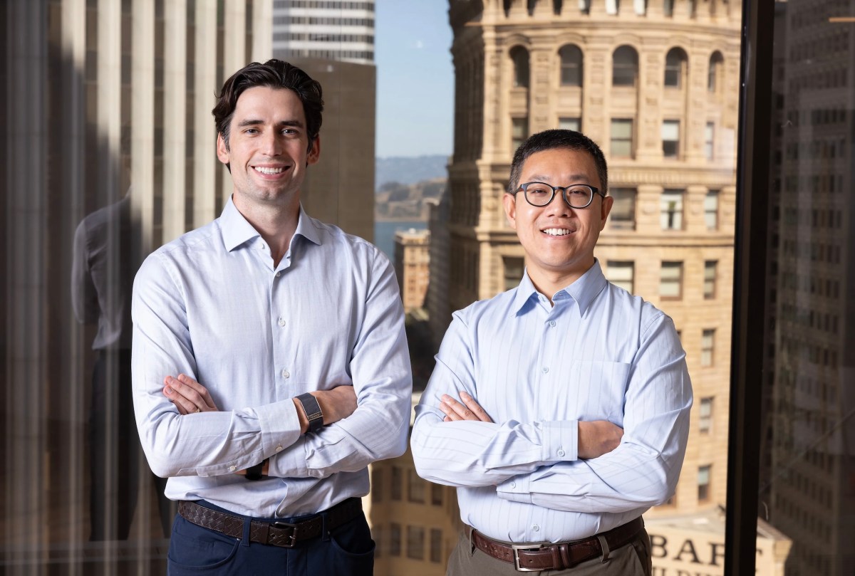 Loop founders Matt McKinney and Shaosu Liu